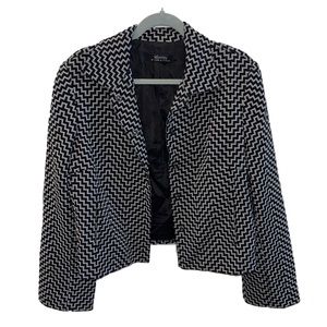 Chevron blazer